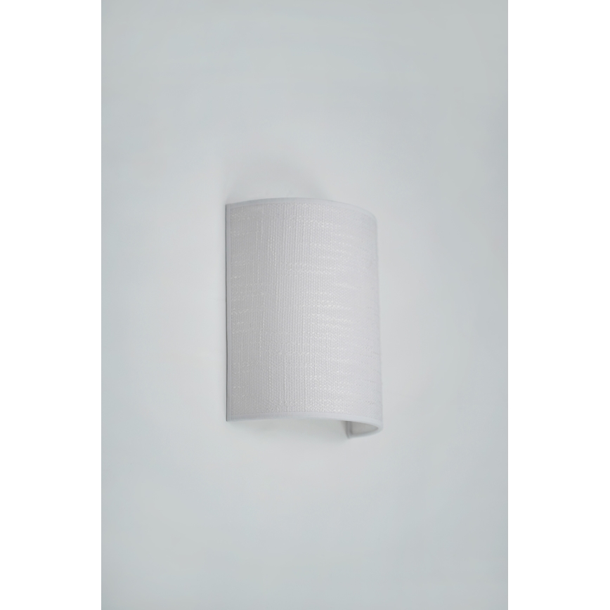 Brilagi - Væglampe SEMI 1xE27/15W/230V diameter 20 cm lysegrå