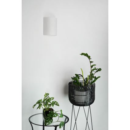 Brilagi - Væglampe SEMI 1xE27/15W/230V diameter 20 cm lysegrå