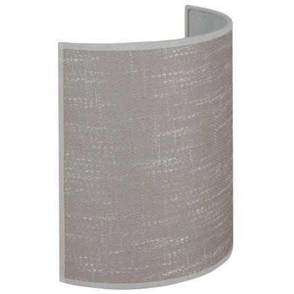 Brilagi - Væglampe SEMI 1xE27/15W/230V diameter 20 cm mørk
