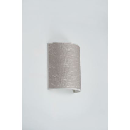 Brilagi - Væglampe SEMI 1xE27/15W/230V diameter 20 cm mørk