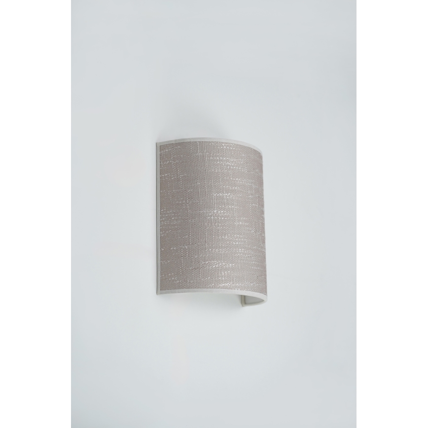 Brilagi - Væglampe SEMI 1xE27/15W/230V diameter 20 cm mørk