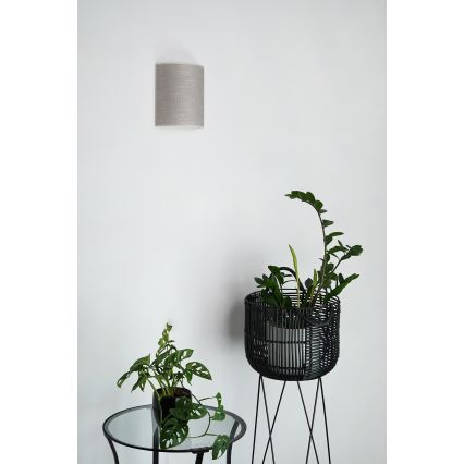 Brilagi - Væglampe SEMI 1xE27/15W/230V mørk