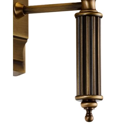 Brilagi - Væglampe TAURUS 1xE27/15W/230V bronze