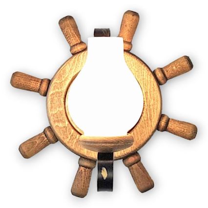 Brilagi - Væglampe TIMONA 1xE14/40W/230V bøg