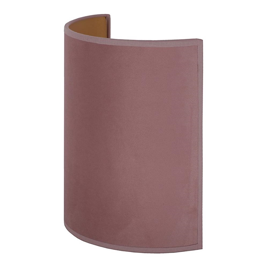 Brilagi - Væglampe VELVET 1xE27/40W/230V lyserød