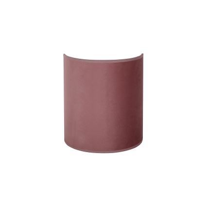 Brilagi - Væglampe VELVET 1xE27/40W/230V lyserød