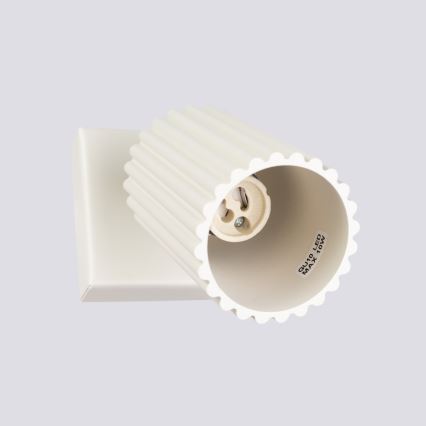 Brilagi - Vægspot CRESTO 1xGU10/10W/230V cremefarvet
