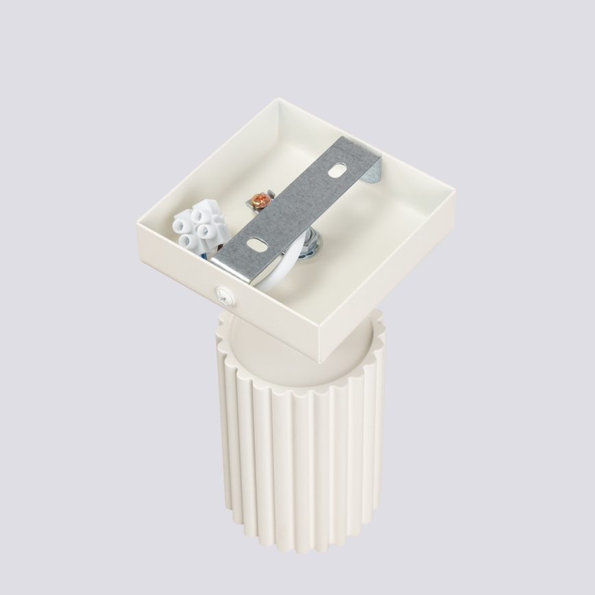 Brilagi - Vægspot CRESTO 1xGU10/10W/230V cremefarvet