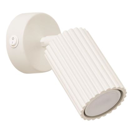 Brilagi - Vægspot CRESTO 1xGU10/10W/230V cremefarvet