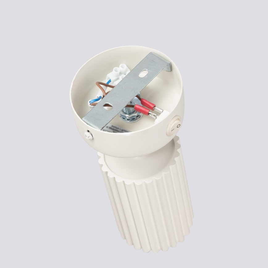 Brilagi - Vægspot CRESTO 1xGU10/10W/230V cremefarvet