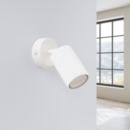 Brilagi - Vægspot CRESTO 1xGU10/10W/230V hvid