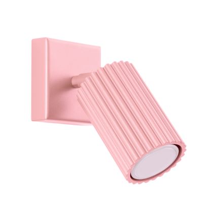 Brilagi - Vægspot CRESTO 1xGU10/10W/230V rosa