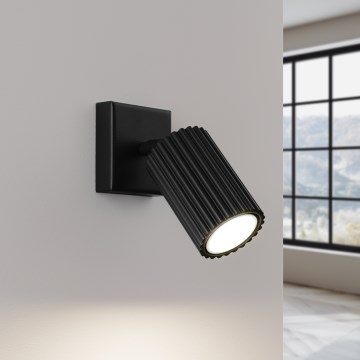 Brilagi - Vægspot CRESTO 1xGU10/10W/230V sort