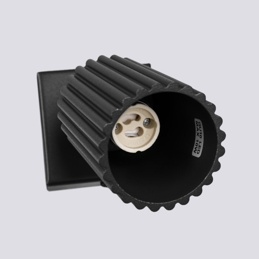 Brilagi - Vægspot CRESTO 1xGU10/10W/230V sort