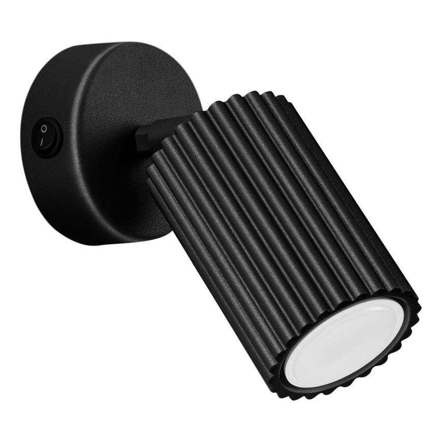 Brilagi - Vægspot CRESTO 1xGU10/10W/230V sort
