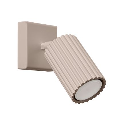 Brilagi - Vægspot CRESTO 1xGU10/10W/230V taupe