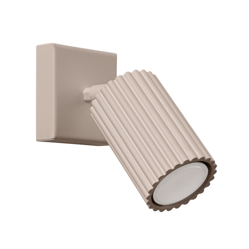 Brilagi - Vægspot CRESTO 1xGU10/10W/230V taupe