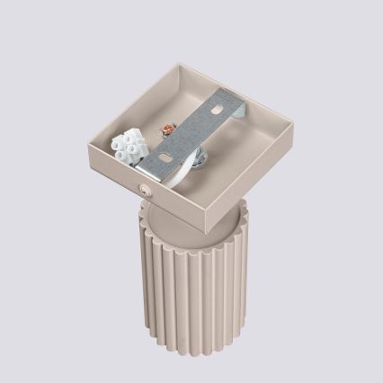 Brilagi - Vægspot CRESTO 1xGU10/10W/230V taupe