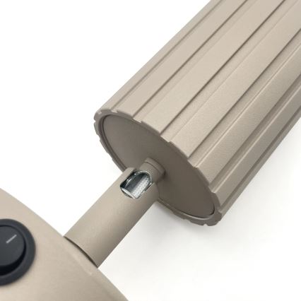 Brilagi - Vægspot CRISPINA 1xGU10/10W/230V beige