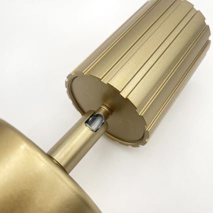 Brilagi - Vægspot CRISPINA 1xGU10/10W/230V i guld