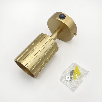 Brilagi - Vægspot CRISPINA 1xGU10/10W/230V i guld