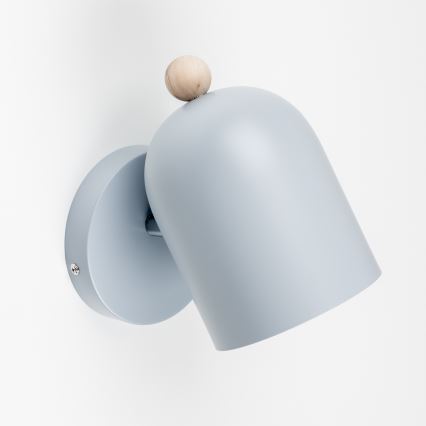 Brilagi - Vægspot GALLION 1xE27/15W/230V blå