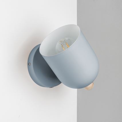 Brilagi - Vægspot GALLION 1xE27/15W/230V blå
