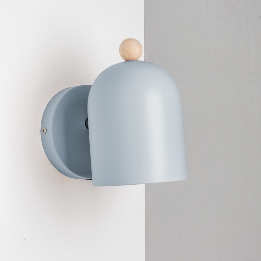 Brilagi - Vægspot GALLION 1xE27/15W/230V blå