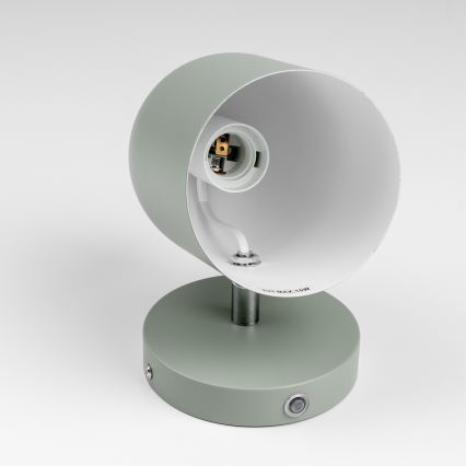 Brilagi - Vægspot GALLION 1xE27/15W/230V grøn