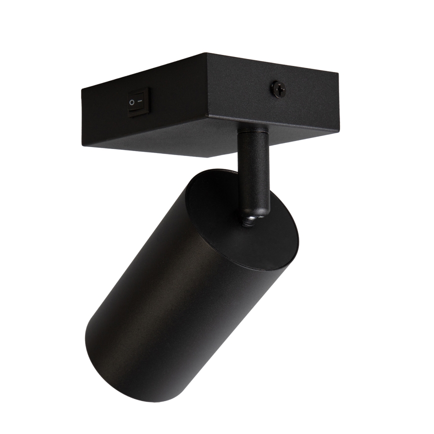 Brilagi - Vægspot SELE 1xGU10/30W/230V sort/guldfarvet