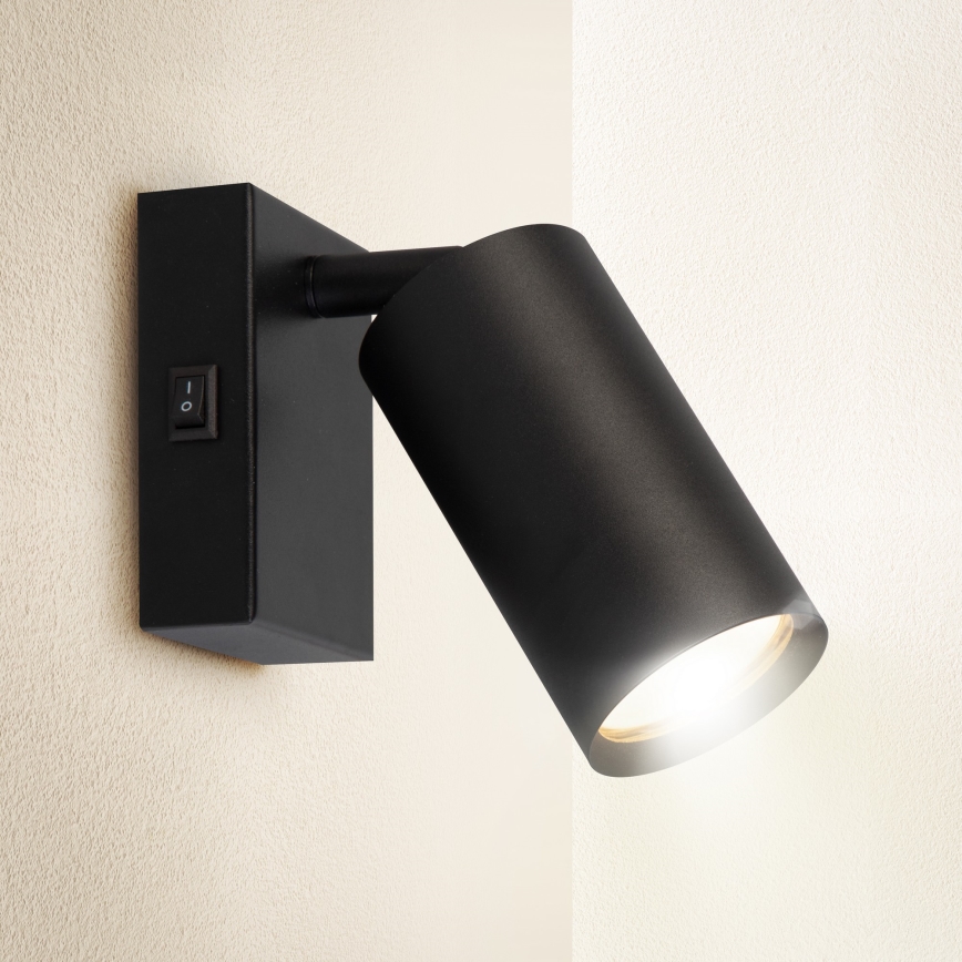 Brilagi - Vægspot SELE 1xGU10/30W/230V sort
