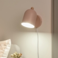 Brilagi - Vægspotlampe GALLION 1xE27/15W/230V rosa