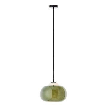 Brilliant - BLOP pendel på ledning 1xE27/60W/230V, grøn