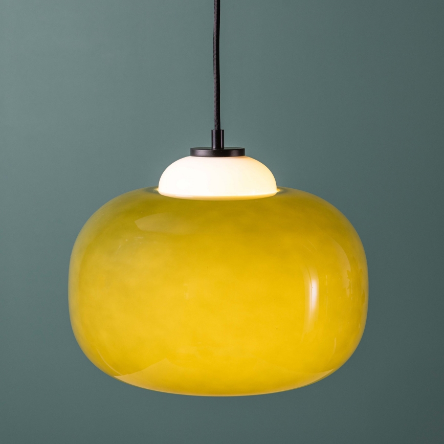 Brilliant - BLOP pendel på ledning 1xE27/60W/230V, grøn
