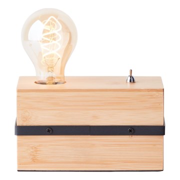Brilliant - Bordlampe BENNY 1xE27/40W/230V bambus