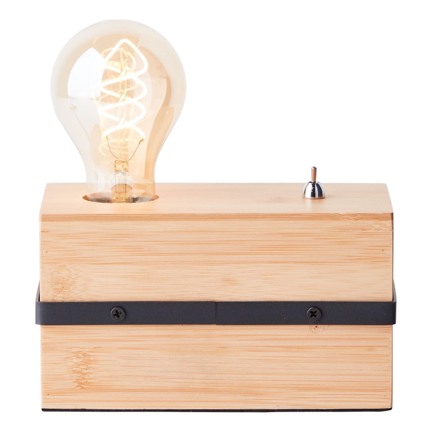 Brilliant - Bordlampe BENNY 1xE27/40W/230V bambus