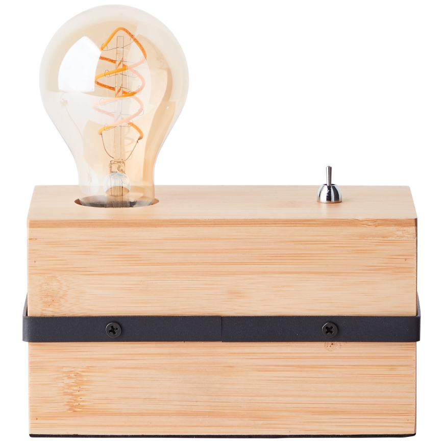 Brilliant - Bordlampe BENNY 1xE27/40W/230V bambus
