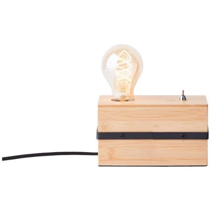 Brilliant - Bordlampe BENNY 1xE27/40W/230V bambus