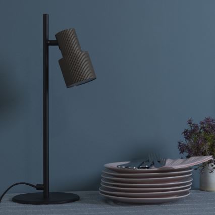 Brilliant - Bordlampe CADIZ 1xGU10/10W/230V bronze