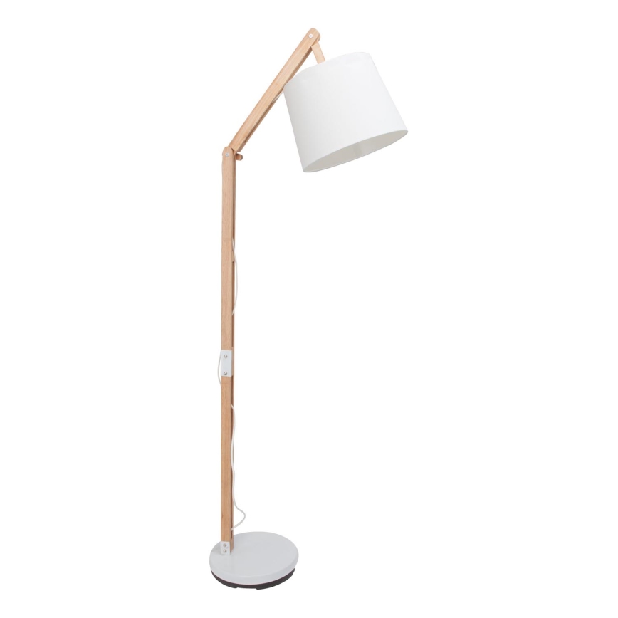 Brilliant - Bordlampe CARLYN 1xE27/60W/230V beige/hvid