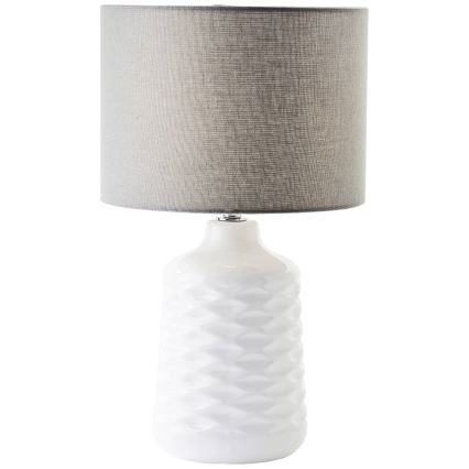 Brilliant - Bordlampe ILYSA 1xE14/40W/230V hvid/grå