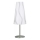 Brilliant - Bordlampe ISI 1xE14/40W/230V hvid/grå/skinnende krom