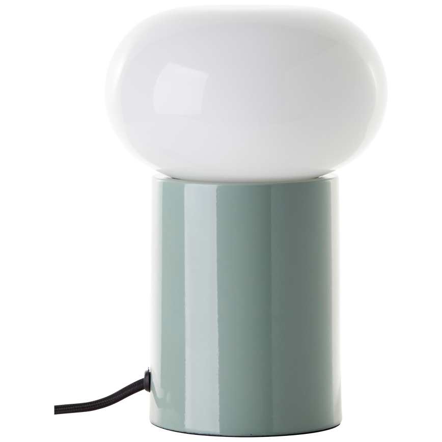 Brilliant - Bordlampe KNUT 1xE27/25W/230V grøn/hvid
