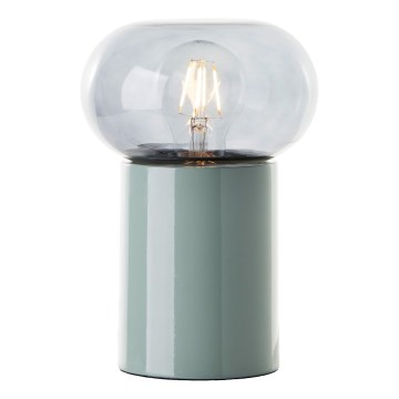 Brilliant - Bordlampe KNUT 1xE27/25W/230V grøn/transparent