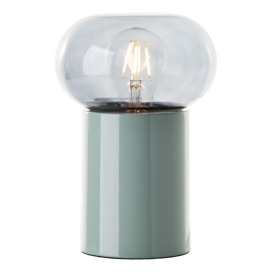 Brilliant - Bordlampe KNUT 1xE27/25W/230V grøn/transparent