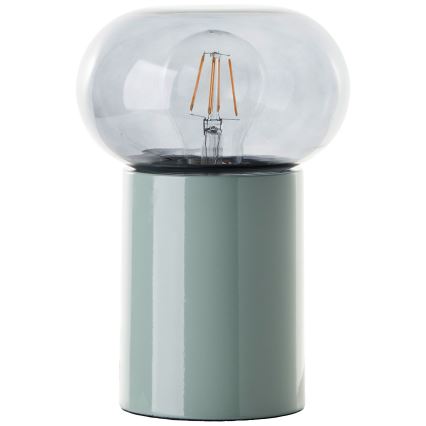 Brilliant - Bordlampe KNUT 1xE27/25W/230V grøn/transparent