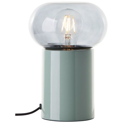 Brilliant - Bordlampe KNUT 1xE27/25W/230V grøn/transparent
