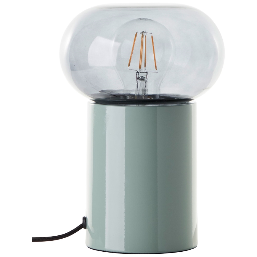 Brilliant - Bordlampe KNUT 1xE27/25W/230V grøn/transparent