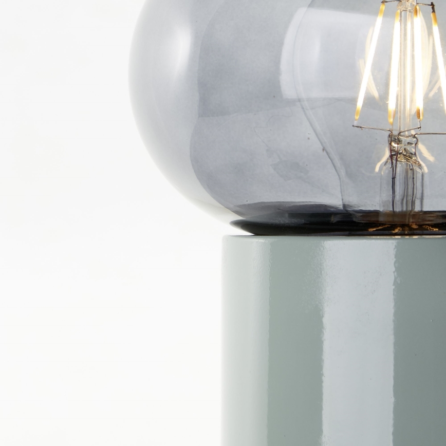 Brilliant - Bordlampe KNUT 1xE27/25W/230V grøn/transparent