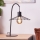 Brilliant - Bordlampe LEIKA 1xE27/52W/230V sort